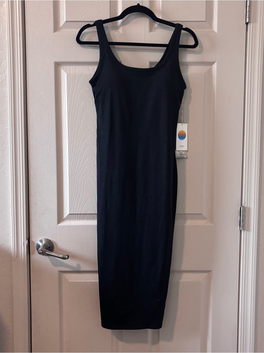 Vuori Halo Essential Dress Black Heather NWT Medium